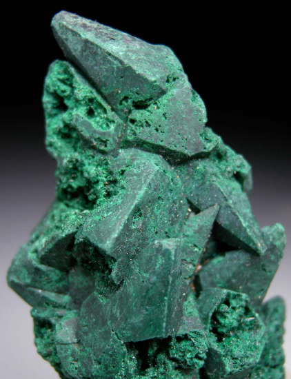 Malachite ps. Calcite from Brazzaville, Rep. of Congo [db_pics/pics/p759c.jpg]