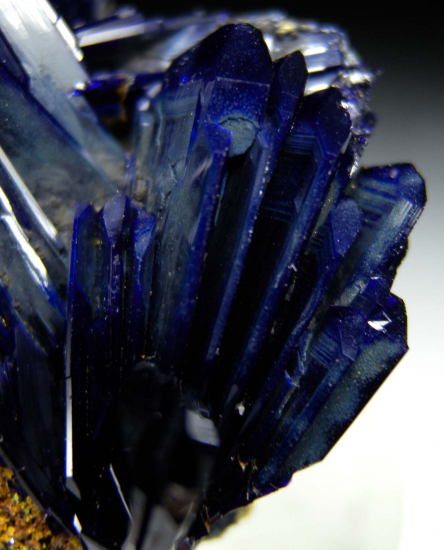 Azurite from Touissit, Morocco [db_pics/pics/p961b.jpg]