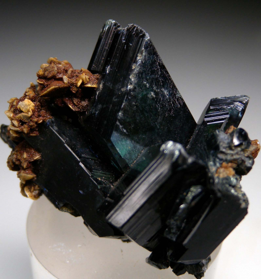 Vivianite from Siglo XX Mine, Llallagua, Potosi, Bolivia [db_pics/pics/p965a.jpg]