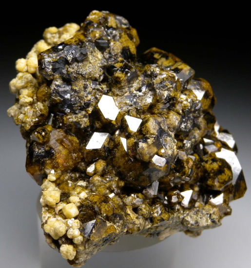 Grossular with Vesuvianite from Chihuahua, Mexico [db_pics/pics/r126b.jpg]