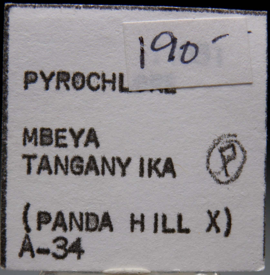 Pyrochlore from Panda Hill, Mbeya, Mbeya Region, Tanzania [db_pics/pics/r201d.jpg]