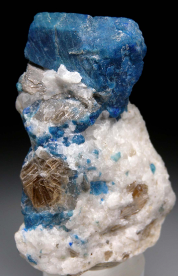 Lazurite ps. Phlogopite from Ladjuar Medam, Sar-e-Sang, Badakhshan, Afghanistan [db_pics/pics/r336a.jpg]