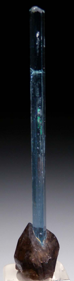 Aquamarine on Smokey Quartz from Quy Chau District, Nghe An Province,Vietnam [db_pics/pics/r379b.jpg]