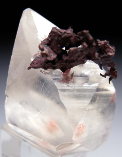 Copper with Calcite from Keweenaw Peninsula, Michigan, USA [db_pics/pics/r404b.jpg]