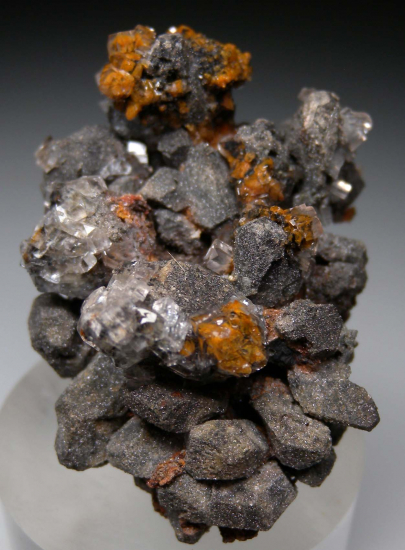Leadhillite, Cerussite, Anglesite ps. Galena from Jean Cave Manto, Level 4, Mina El Potosi, Santa Eulalia, Chihuahua, Mexico [db_pics/pics/r455a.jpg]