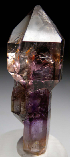 Amethyst scepter from Goboboseb Mtns., Erongo Region, Namibia [db_pics/pics/r601a.jpg]