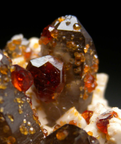 Spessartine with Smokey Quartz from Tongbei, Fujian Prov., China [db_pics/pics/r689d.jpg]