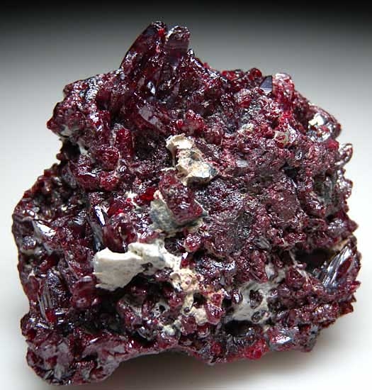 Proustite from Dolores Mine, Chanarcillo, Chile [db_pics/pics/sa585a.jpg]