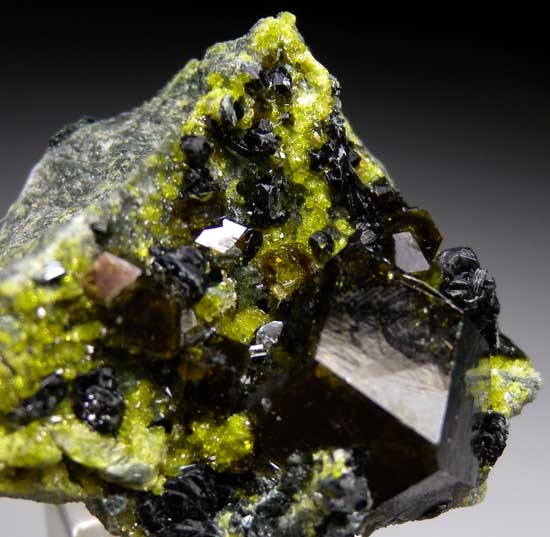 Andradite from Marki Khel, Spin Ghar range, Nangarhar, Afghanistan [db_pics/pics/t776c.jpg]