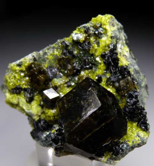 Andradite from Marki Khel, Spin Ghar range, Nangarhar, Afghanistan [db_pics/pics/t776d.jpg]