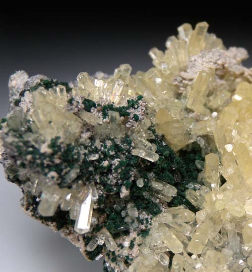 Tarnowitzite with Malachite from Tsumeb, Namibia [db_pics/pics/t871b.jpg]