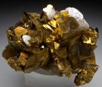 Siderite, Chalcopyrite from Kaiwu Mine, Guizhou Prov., China [LP779]